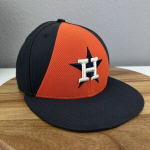 New Era 59Fifty Houston Astros Fitted Baseball Hat Cap‎ Size 7 MLB Baseball